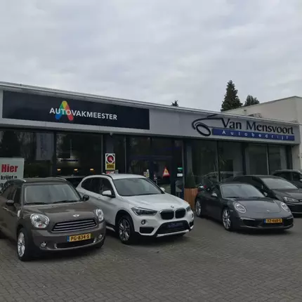 Logotipo de Autovakmeester van Mensvoort