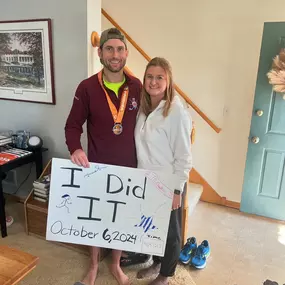 Congrats Austin on finishing your first marathon! Thanks for sharing the experience of us. You are an inspiration and definitely inspired me not to do it with you next year