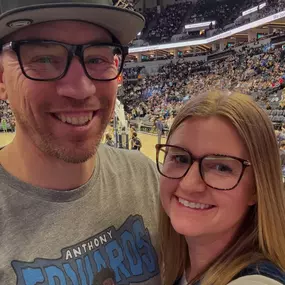 We actually stayed out last night after 7:00 PM. T-Wolves games are always a great time especially when they win!