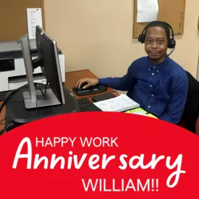 Happy Work Anniversary to one of our favorite people, William! Thank you for being there for our team, helping us be the best that we can be and bringing the Good Neighbor spirit to Brooklyn!