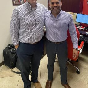 Matt & I accidentally coordinated our outfits this morning. Great minds think alike!!!????

Today we are very fortunate to have our Agency Field Specialist, Matt Warren, visit our office. Getting hands on training from our corporate partners helps me and my team better help our customers. Thanks for all you do Matt!⭐️