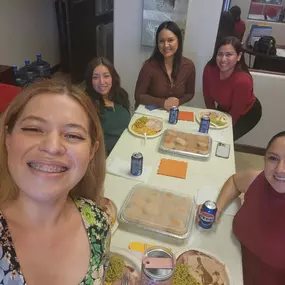 Celebrating Friendsgiving at the office????????