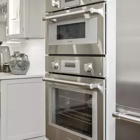 close up on oven in kitchen