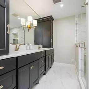 Black Cabinet Vanity