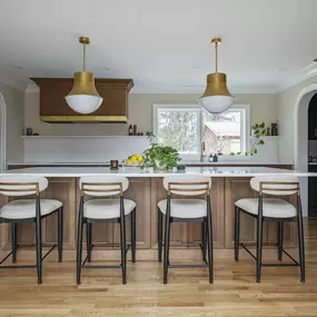 Kitchen Island and Seating