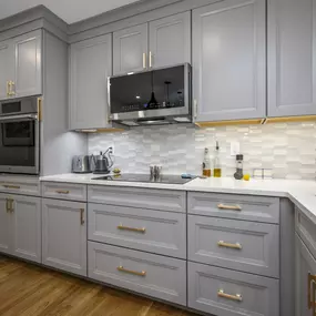 Kitchen cabinets