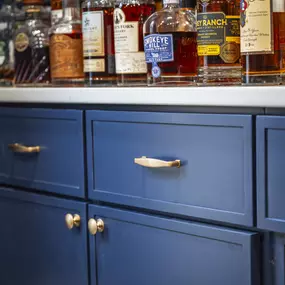 Bourbon room - cabinets