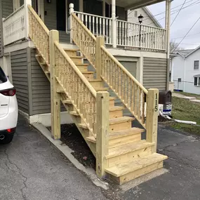 Ace Handyman Services Wilkes-Barre and Scranton Exterior Stair Replacement in West Wyoming, PA