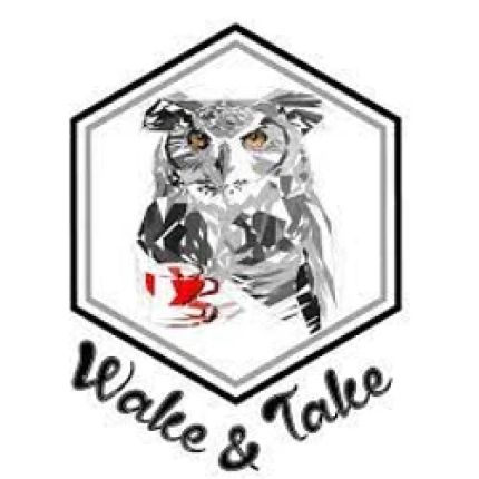 Logo fra Wake & Take Cafe and Event Center