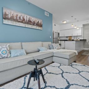 Princeton Groves - furnished living room