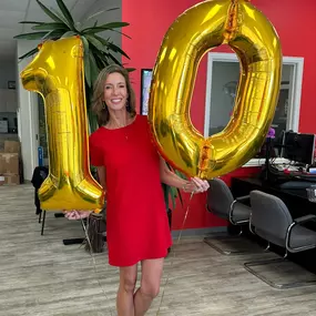 Happy 10 Year Anniversary to our agency!!! 
On this day 10 years ago we opened our doors in The Colony, TX with 0 customers and a lot of hopes and dreams for the future. It’s been fun, but not easy, we’ve had ups & downs, changes to the insurance industry that impacted us all, but through it all we have had an outstanding team and customers that we are beyond grateful for.  
We’ve helped thousands of families recover for the unexpected, plan financially for their future and work through some of 