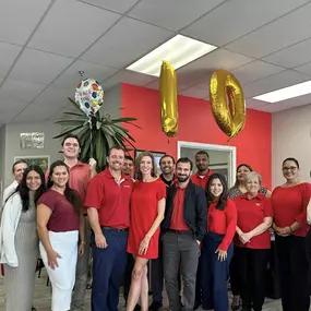 Happy 10 Year Anniversary to our agency!!! 
On this day 10 years ago we opened our doors in The Colony, TX with 0 customers and a lot of hopes and dreams for the future. It’s been fun, but not easy, we’ve had ups & downs, changes to the insurance industry that impacted us all, but through it all we have had an outstanding team and customers that we are beyond grateful for.  
We’ve helped thousands of families recover for the unexpected, plan financially for their future and work through some of 