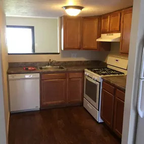 Kitchen with dishwasher