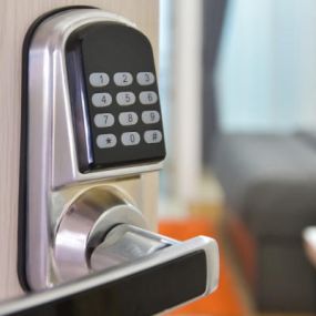 An electronic access system gives you control over who enters your building.