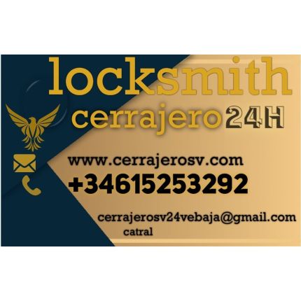 Logotipo de Cerrajeros 24h S&v