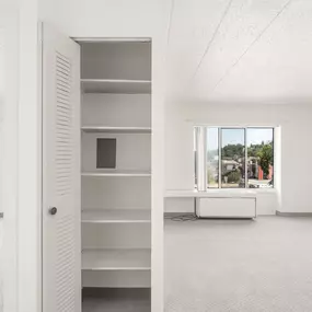 Unfurnished Bedroom and Closet