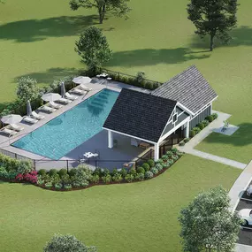 Dreaming of summer? Robert Thomas Homes designs and builds pool houses and outdoor pools for our communities to enjoy.