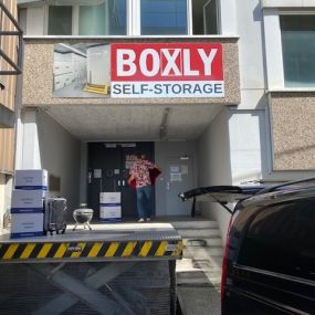 Einfaches Einlagern bei Boxly Self-Storage