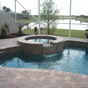 Custom Inground Swimming Pool and Spa