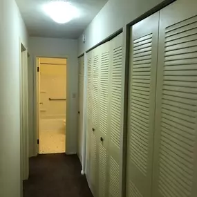 Hallway closets