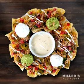 Tex Mex Chicken Nachos