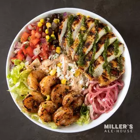 Mimi's Fiesta Chicken and Shrimp Bowl