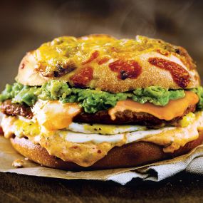 Chorizo Sunrise Breakfast Egg Sandwich