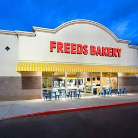 Freed's Bakery is conveniently located at 9815 S Eastern Ave, Las Vegas, NV.