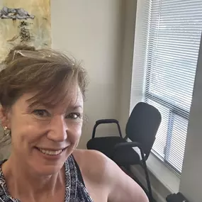 Dr. Tamara Lund inside Happy Family Chiropractic