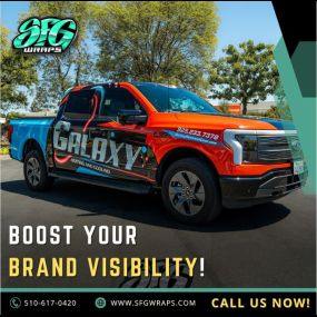 Boost Your Brand Visibility with SFG Wraps