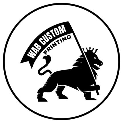 Logotyp från WAB Custom Printing