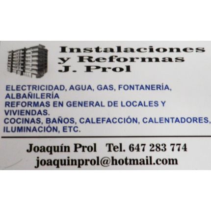 Logo da Instalaciones Y Reformas J.Prol.