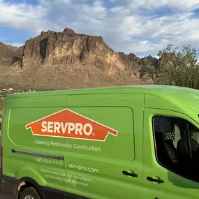 Water Damage near the Superstition Mountains