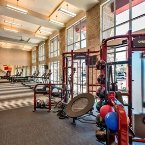 Commercial fitness center