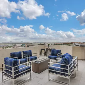 Rooftop deck with 360 views