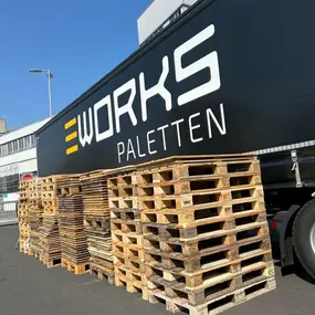 Bild von Paletten Logistik GmbH | EURO-Paletten | Palettenrahmen | gebrauchte Paletten