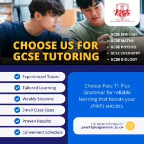 Choose Us for GCSE Tutoring