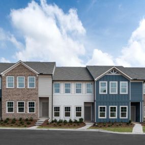 Streetscape at Laurelwood in Douglasville by Ashton Woods