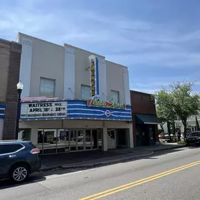 Broadway on Main Street (less than 10 minutes away)