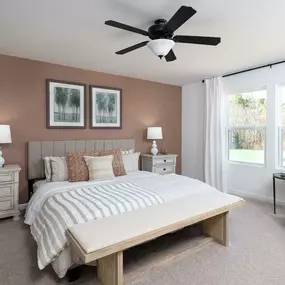 Model Home Primary Suite at Alder Park