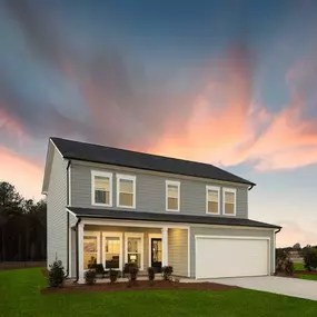 Exterior photo of the model home at Alder Park