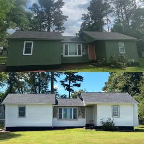 Before & After Roof and Exterior