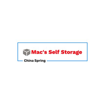 Logo from Mac's Self Storage - China Spring