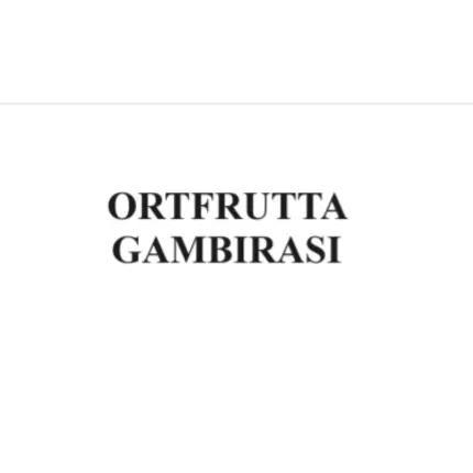 Logotipo de Gambirasi Ortofrutta