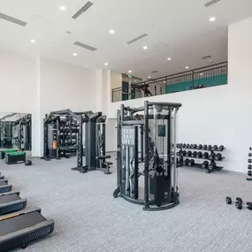 Spacious, Two-Level Fitness Center with Movement/Yoga Studio