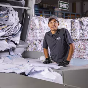 SRS shredding technician