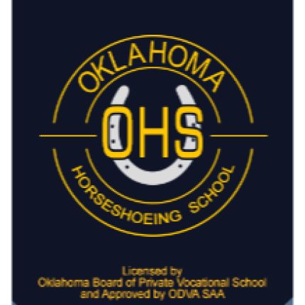 Logotyp från Oklahoma State Farrier School