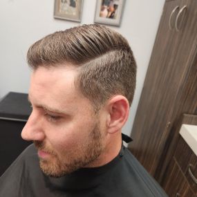 Clipper Cut With Fade and Hard Part in Knoxville, TN