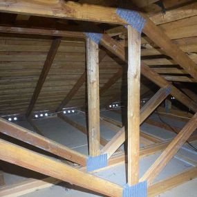 Attic after cleaning.