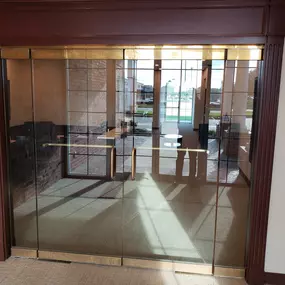 The Daws Law Firm building entrance